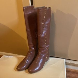 Michael Kors Ailee Flat Studded Knee Boot